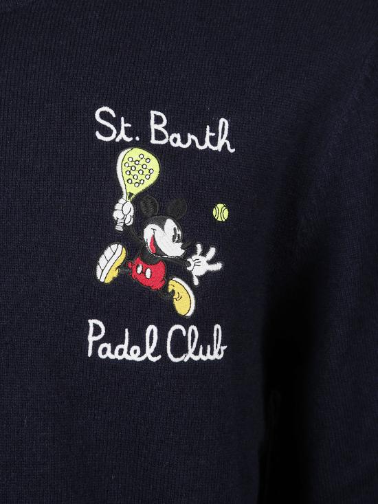 25FW 세인트바쓰 스웨터 HER0024 03261I Blue - MC2 SAINT BARTH