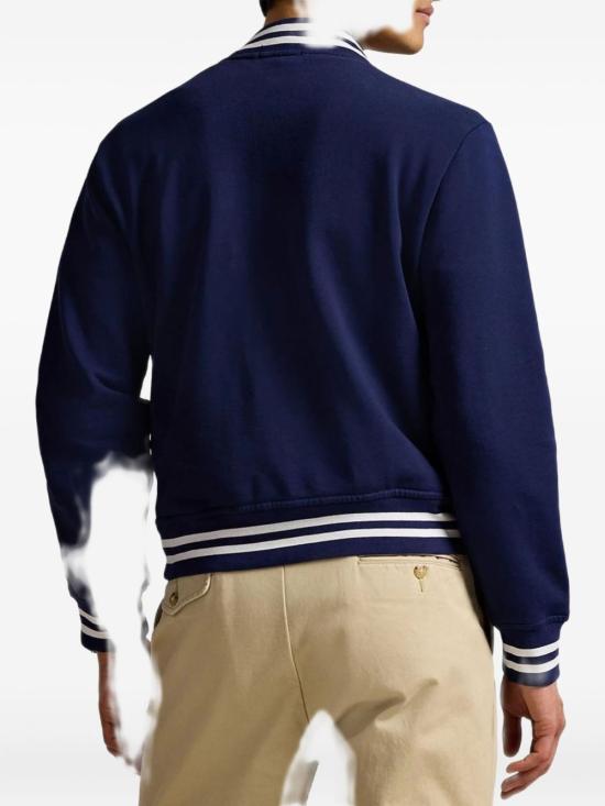 25FW 랄프 로렌 긴팔 티셔츠 710972666 001 Blue - RALPH LAUREN