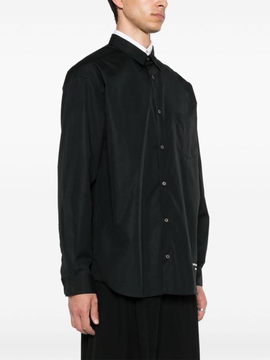 25FW 꼼데가르송 셔츠 HPB102051 1BLACK Black - COMME DES GARCONS