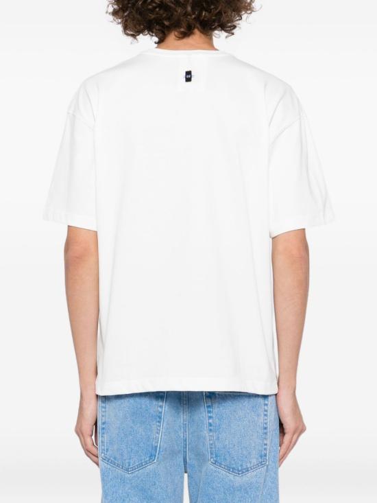 25FW 아더에러 반팔 티셔츠 BO01FWTS0102OW OFFWHITE White - ADER ERROR