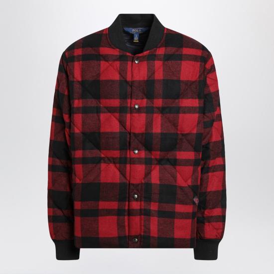 25FW 폴로 랄프로렌 버팔로 체크 울 블렌드 재킷 710980939001WO Pink