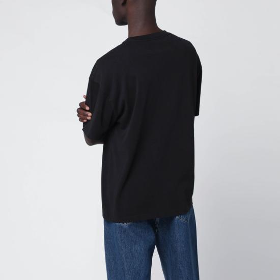 25FW 브레인데드 반팔 티셔츠 BDF25TOO0046CO Black - BRAIN DEAD