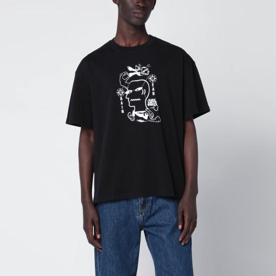 25FW 브레인데드 반팔 티셔츠 BDF25TOO0046CO Black