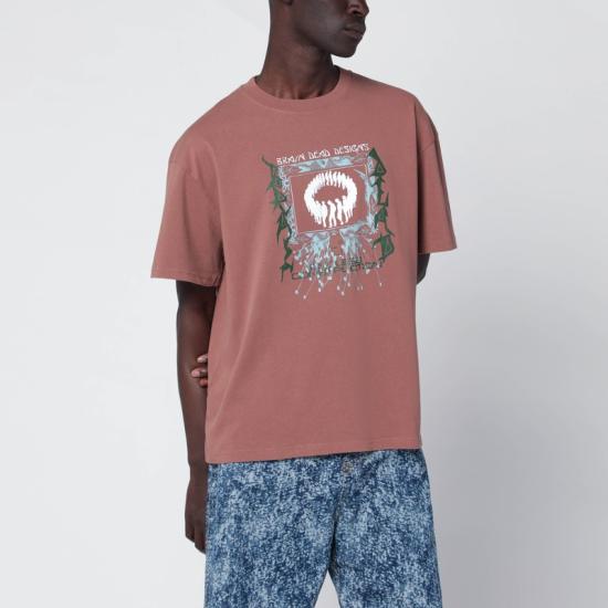 25FW 브레인데드 반팔 티셔츠 BDF25T00O046CO Brown