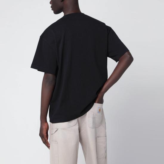 25FW 브레인데드 반팔 티셔츠 BDF25TO00046CO Black - BRAIN DEAD