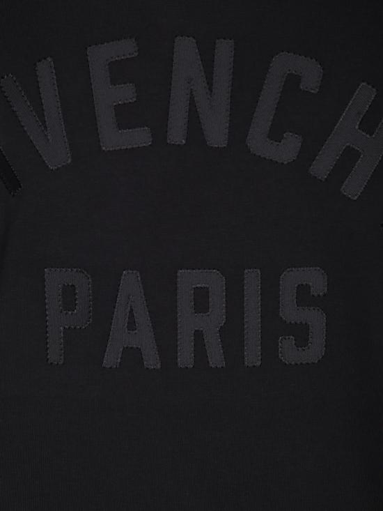 26FW 지방시 맥시 로고 코튼 티셔츠 BM71NK 3YRS 001 Black - GIVENCHY