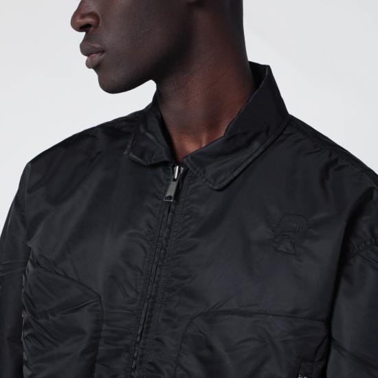 25FW 브레인데드 봄버 자켓 BDF25O010047NY Black - BRAIN DEAD