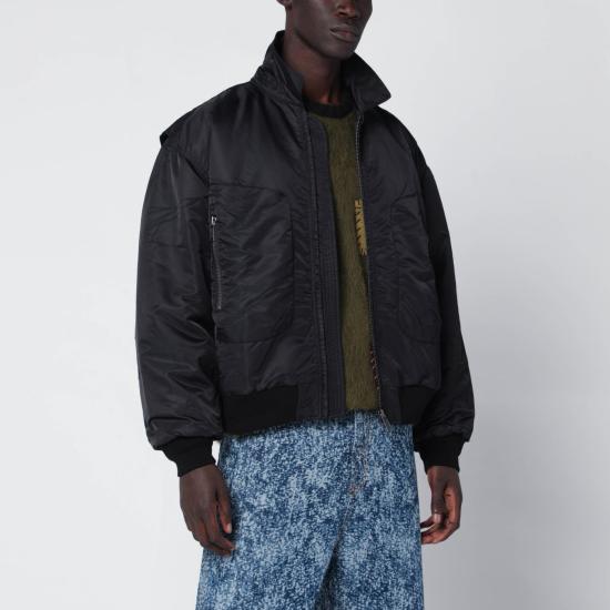 25FW 브레인데드 봄버 자켓 BDF25O010047NY Black