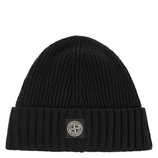 25FW [키즈] 스톤 아일랜드 모자 K2S16N100003 BLACK