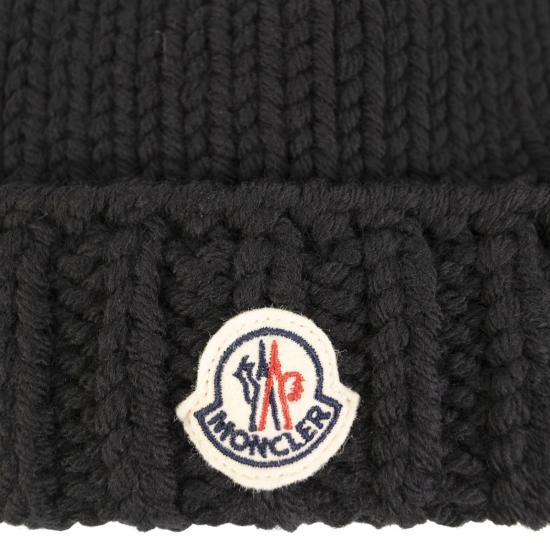  [키즈] 몽클레어 모자 K29543B00026 BLACK - MONCLER