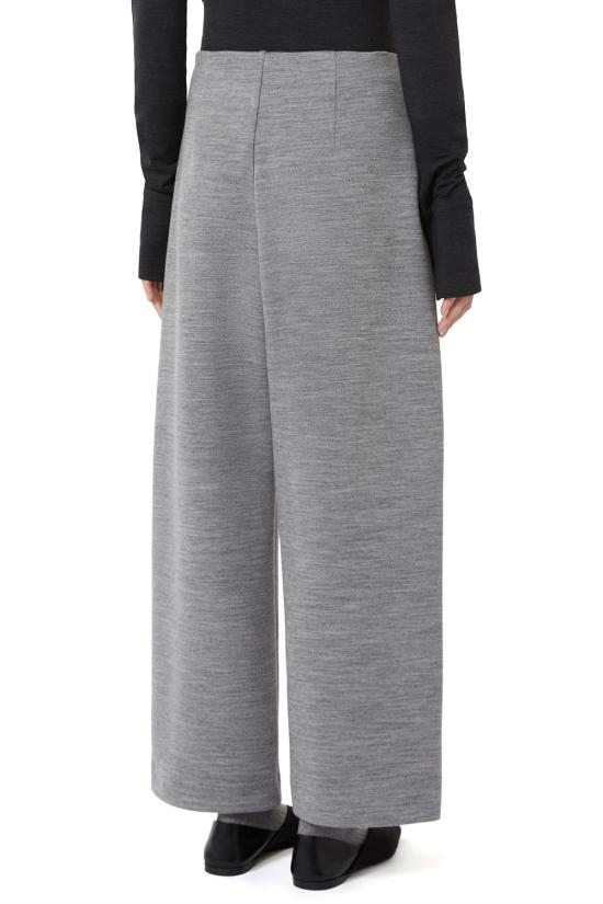 25FW 막스마라 스트레이트 팬츠 2521786039600 002 Light Grey - MAX MARA