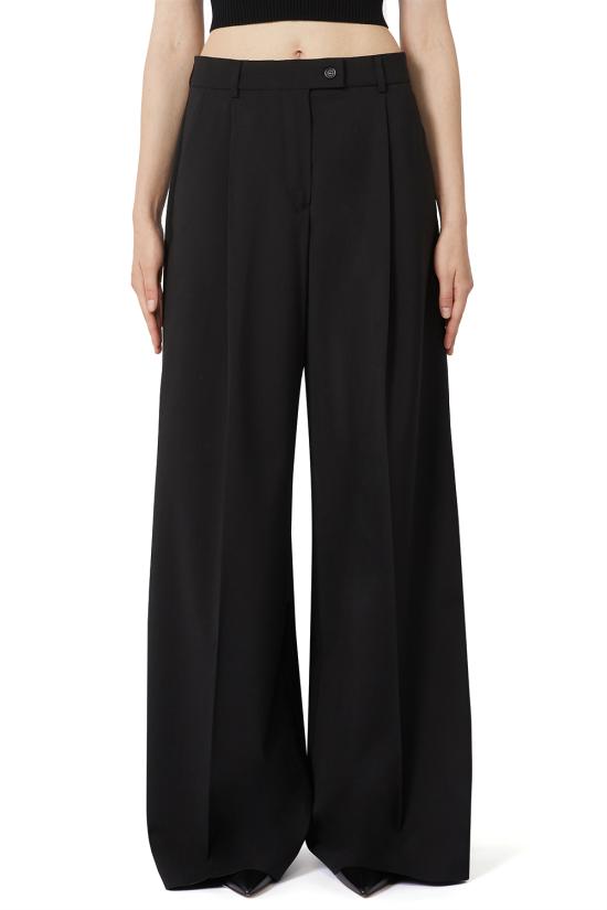 25FW 스포트막스 팬츠 2522136021600 004 Black - SPORTMAX