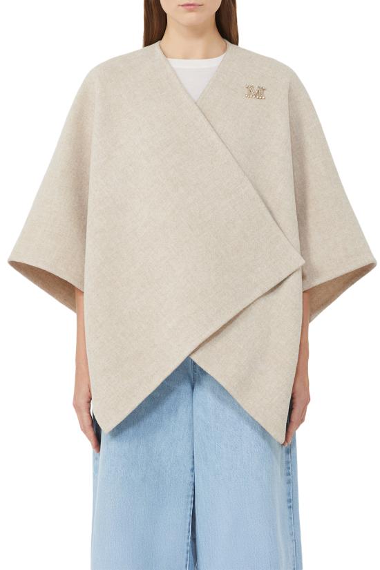 25FW 막스마라 케이프 2524546081600 002 Beige - MAX MARA