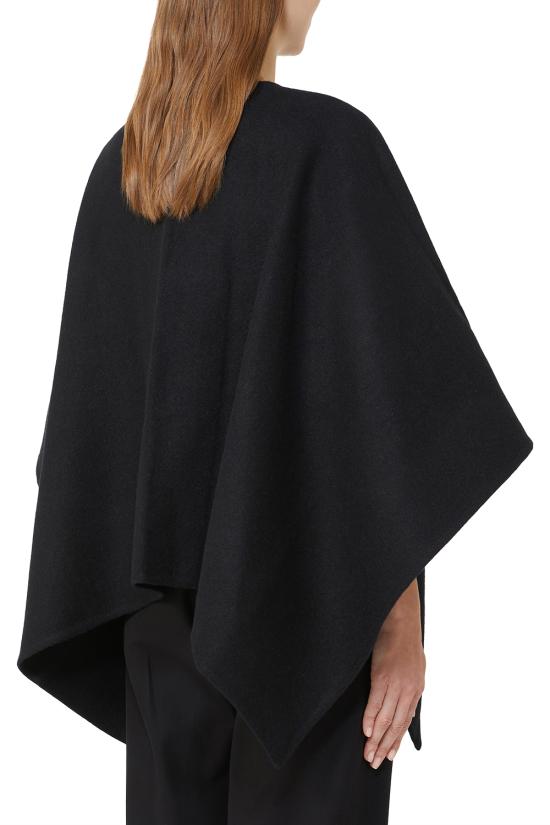 25FW 막스마라 케이프 2524546081600 005 Black - MAX MARA