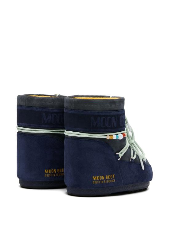 26SS 문부츠 아이콘 나일론 로우 부츠 80D1409730 FH02 Blue - MOON BOOT