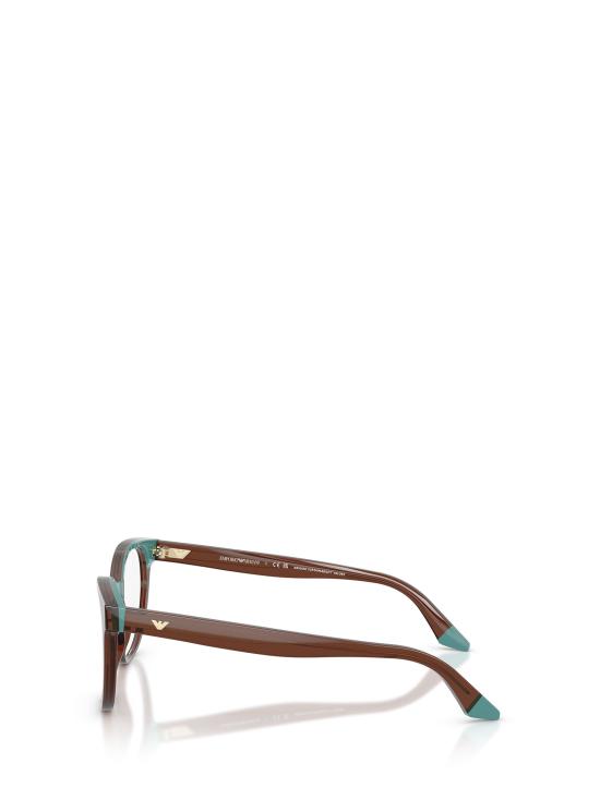 26FW 엠포리오 아르마니 안경 EA3274 6318 TRANSPARENT BROWN TEAL - EMPORIO ARMANI