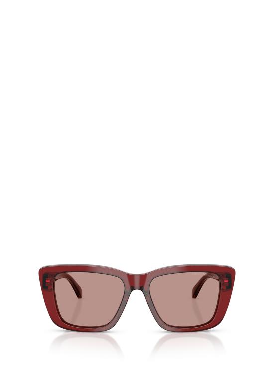 26FW 엠포리오 아르마니 선글라스 EA4246U 625473 SHINY TRANSPARENT BORDEAUX