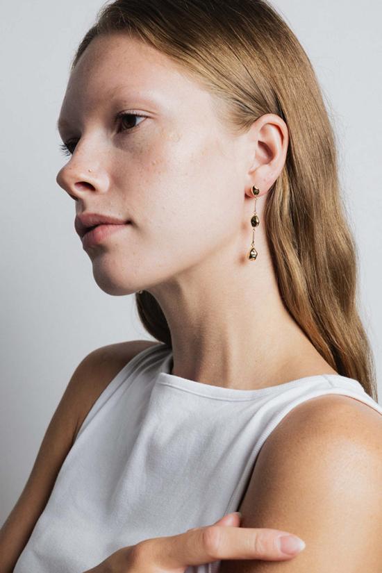  울프 시러스 이어링 울프 서커스 펠리파 귀걸이 골드