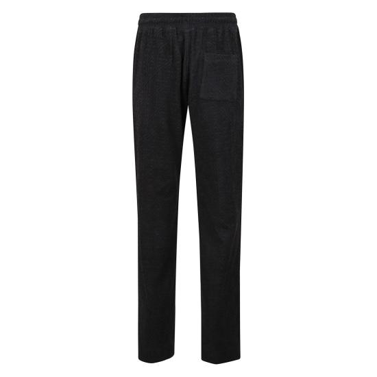 25FW 카사블랑카 트레이닝/조거 팬츠 MPF25 JTR 270 01 Black - CASABLANCA