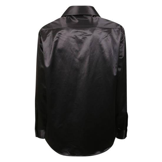 25FW MM6 메종마르지엘라 셔츠 SH0DT0030 M35433 Black - MM6 MAISON MARGIELA