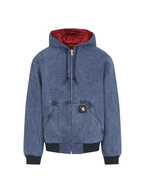 25FW 칼하트 WIP 데님 자켓 I035966 3FZ12 Blue