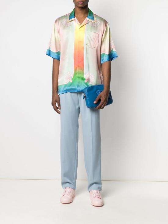 25FW 카사블랑카 셔츠 MAW25SH00301 SILKTWILL White - CASABLANCA