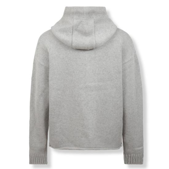 25FW JW앤더슨 후드 티셔츠 KW1499 YN0412 Grey - JW ANDERSON