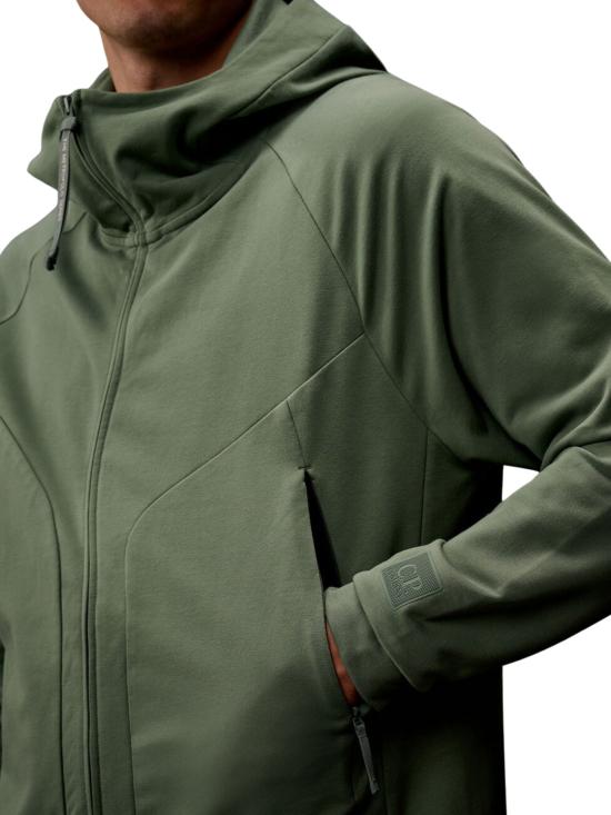 25FW 씨피 컴퍼니 긴팔 티셔츠 19CLSS012A 006452W619 Green - C.P. COMPANY