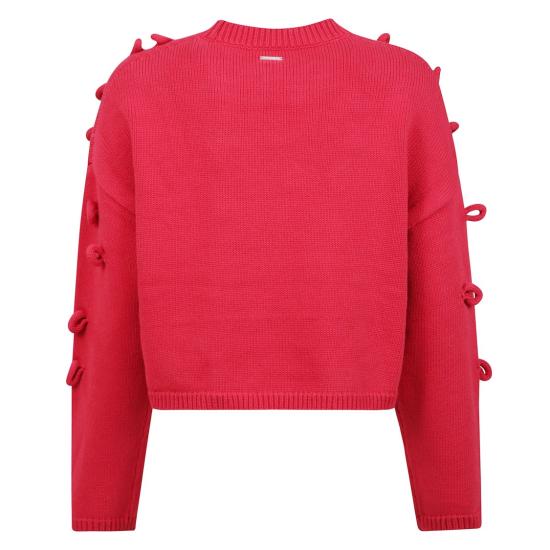 25FW JW앤더슨 스웨터 KW1446 YN0417 Red - JW ANDERSON