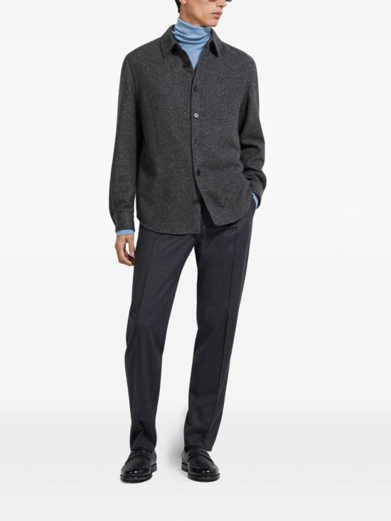 25FW 에르메네질도제냐 셔츠 UGV10A2 SOT48005 Grey - ERMENEGILDO ZEGNA