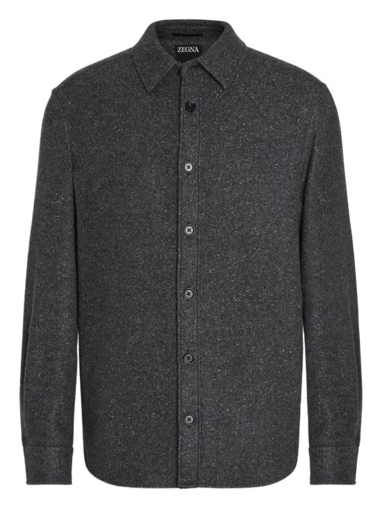 25FW 에르메네질도제냐 셔츠 UGV10A2 SOT48005 Grey - ERMENEGILDO ZEGNA