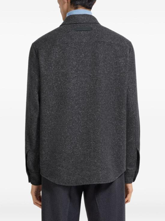 25FW 에르메네질도제냐 셔츠 UGV10A2 SOT48005 Grey - ERMENEGILDO ZEGNA