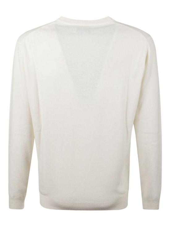 25FW 세인트바쓰 스웨터 HER0024 00151I White - MC2 SAINT BARTH