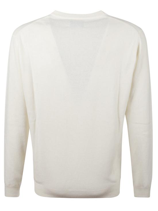 25FW 세인트바쓰 스웨터 HER0024 00151I White - MC2 SAINT BARTH