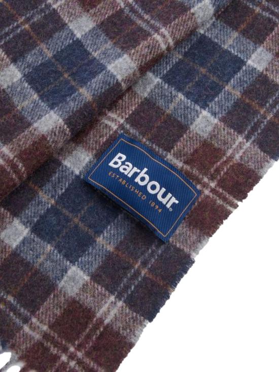 25FW 바버 머플러/스카프 USC0001 TN38 Brown - BARBOUR