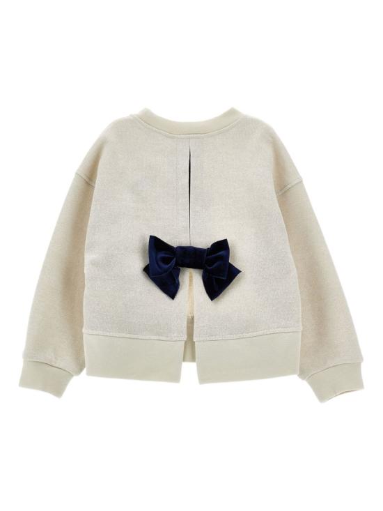 25FW [키즈] 모나리자 니트/스웻셔츠 19F603 60280029 Cream - MONNALISA