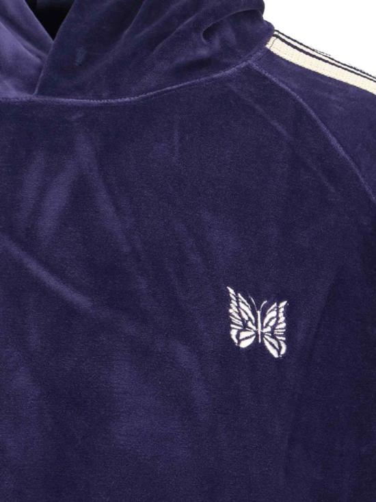 25FW 니들스 탑 RW324A NAVY Purple - NEEDLES