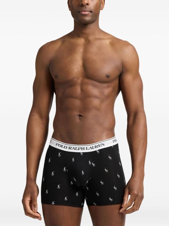 25FW 랄프 로렌 팬티 714830300 075 Black - RALPH LAUREN