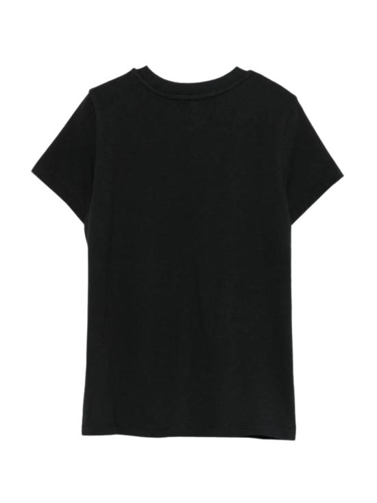 25FW [키즈] 모스키노 티셔츠 HPM058 LAA3460100 Black - MOSCHINO