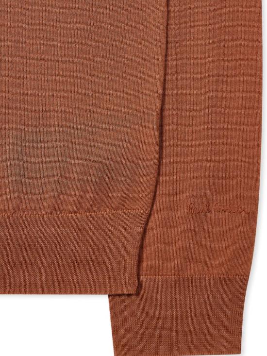 25FW 폴 스미스 스웨터 M1R238Z P0209369A Brown - PAUL SMITH