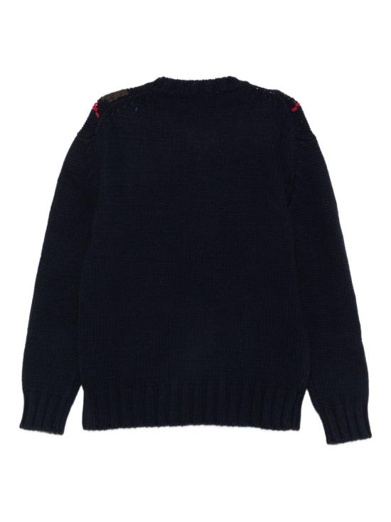 25FW 바라쿠타 스웨터 BRMAG0198 309 Blue - BARACUTA