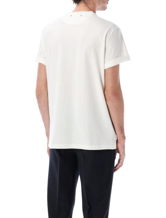 26SS 골든구스 반팔 티셔츠 GMP01220P000638 10363 Bianco - GOLDEN GOOSE