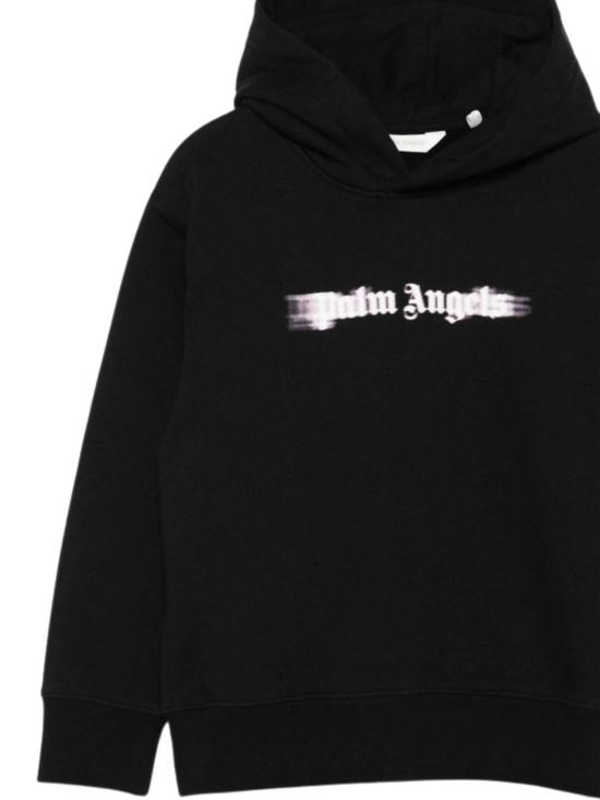 25FW [키즈] 팜앤젤스 니트/스웻셔츠 PGBB015F25FLE001 103B Black - PALM ANGELS