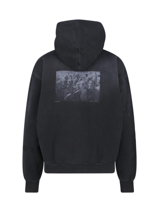 25FW 쿨투라 후드 티셔츠 L0020 Black - CULTURA