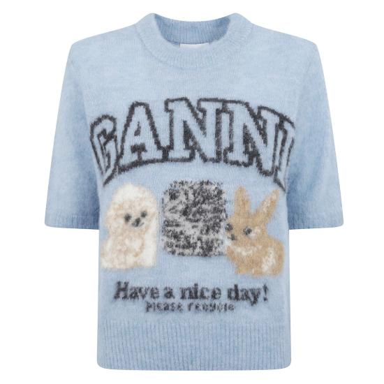 25FW 가니 스웨터 K2517 Blue