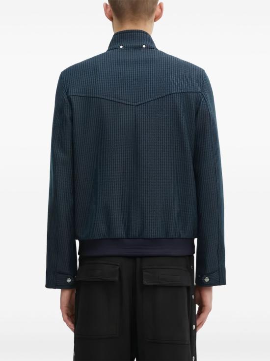 25FW 폴 스미스 봄버 자켓 M1R603Z T0280867 Blue - PAUL SMITH