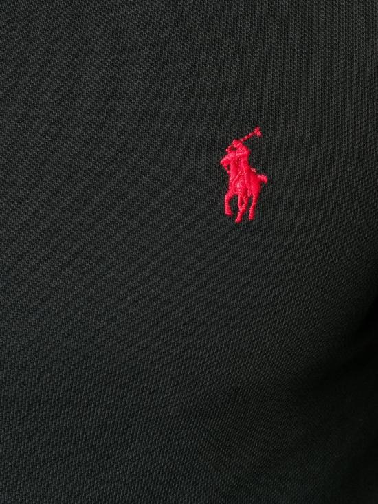 25FW 랄프 로렌 긴팔 티셔츠 710681126 037 Black - RALPH LAUREN