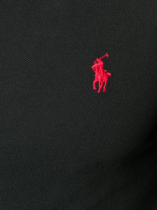 25FW 랄프 로렌 긴팔 티셔츠 710681126 037 Black - RALPH LAUREN