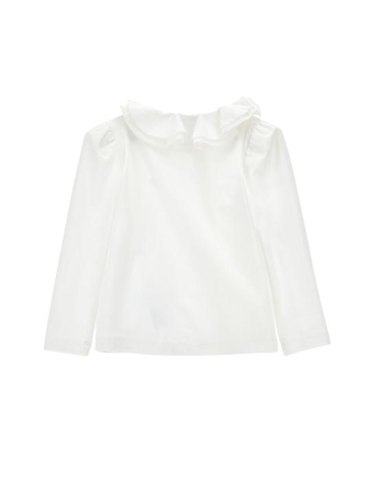 25FW [키즈] 모나리자 셔츠 17FPAT 62020001 White - MONNALISA