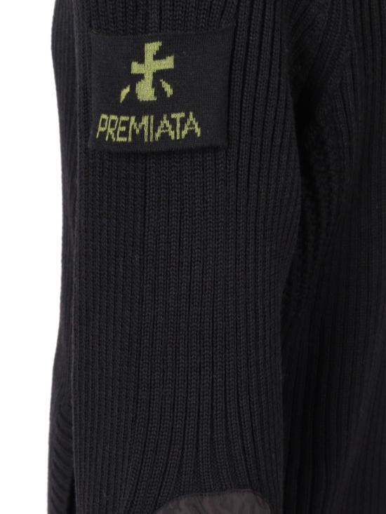 25FW 프리미아타 집업 니트 PMG25T Black - PREMIATA